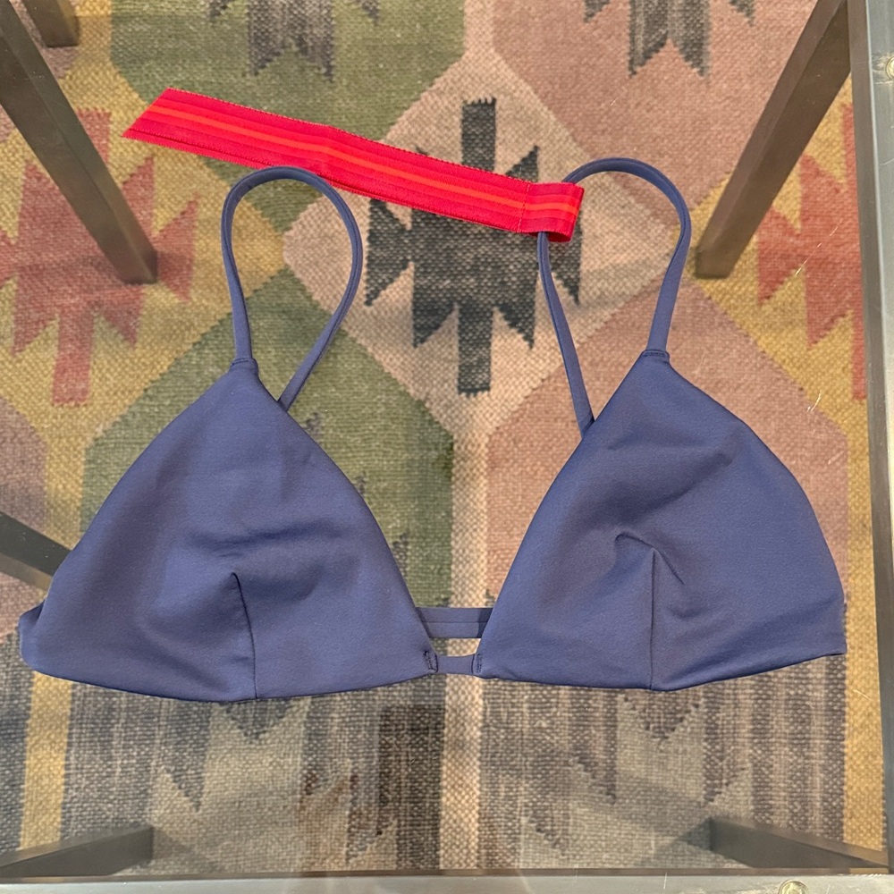 Left On Friday Navy Bikini Top new with tags!!